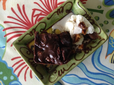 Jayme's Quick Chocolate Chili Brownies